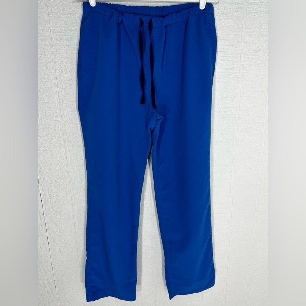 Figs scrubs set blue size M